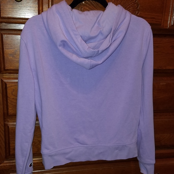 Lavender Champion hoodie, size small💛💜💙 - Picture 2 of 5